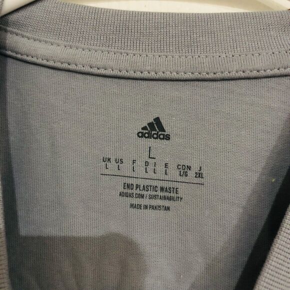 Adidas Men's Video Game Controller Graphic T-Shirt Short Sleeve Halo Gray Large - Picture 3 of 7